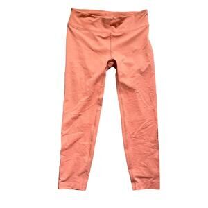 Outdoor voices leggings pink/ salmon size large